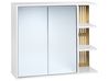 Bad-Spiegelschrank NUBES 80 cm 70 cm Weiß