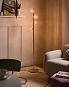 Stehlampe ANADYR Glas Rosa