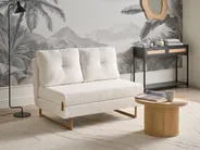 Sofa Set 6-Sitzer JERSLEV Bouclé Cremeweiß_1013859