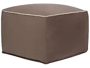 Pouf DAREYN Samtstoff Braun_1183028