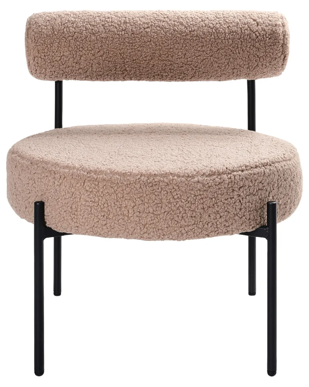 Sessel ALPHA Bouclé Taupe_958345