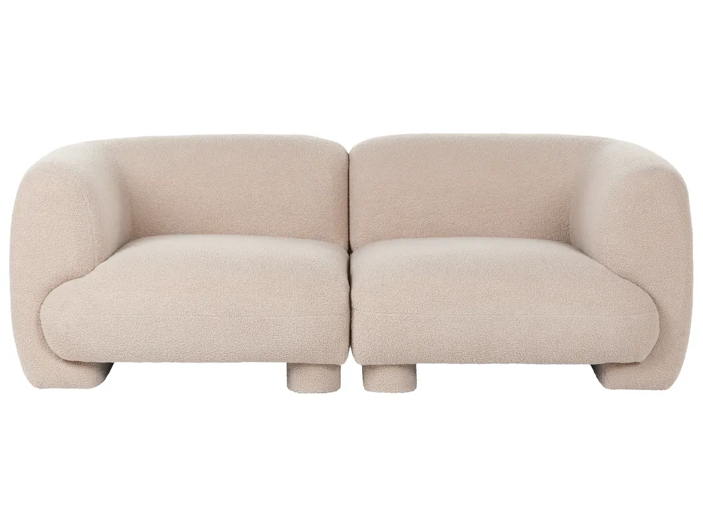 Modulsofa Set 4-Sitzer MJALBI Bouclé Beige_1075295
