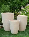 Blumenkübel CAMIA 35 cm Beige