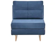 Sofa Set 6-Sitzer JERSLEV Stoff Blau_1013787