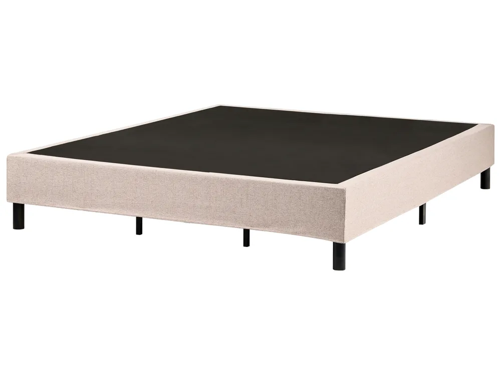 Boxspringbett Stoff COUNTESS 180 x 200 cm Beige_1054338