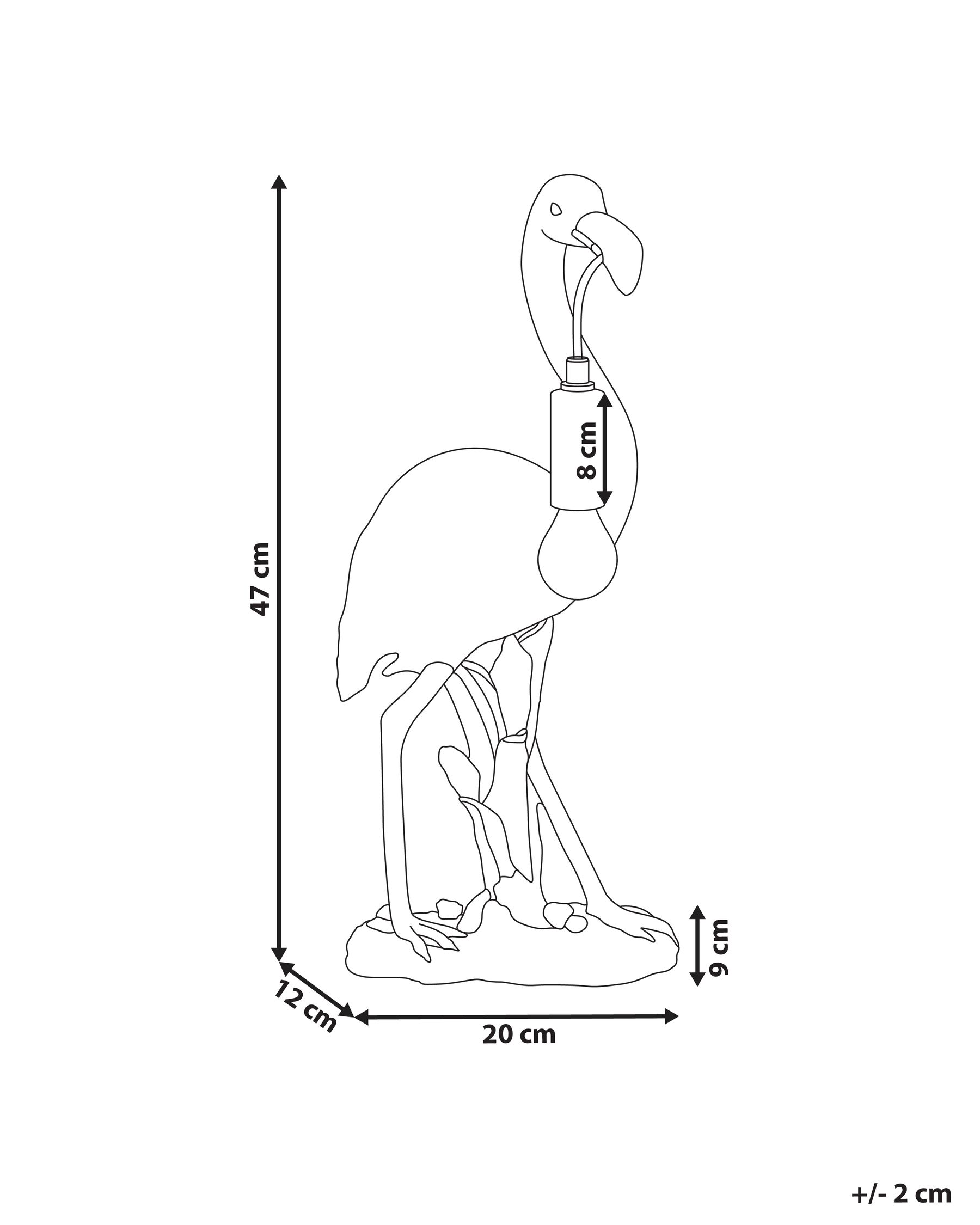 Table Lamp Flamingo VICE Gold_1003414