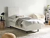 Adjustable Bed Boucle DUKE II 80 x 200 cm (EU Small Single) Off-White