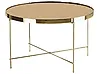 Couchtisch LUCEA Sicherheitsglas Gold