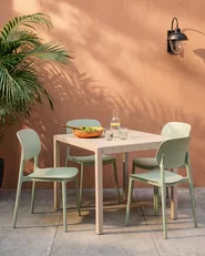 Gartenstuhl 4er Set TUPIZA Hellgrün_1081977