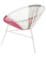 Gartenstuhl ACAPULCO Polyrattan Fuchsia_718118