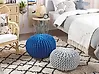 Pouf CONRAD Baumwolle Marineblau