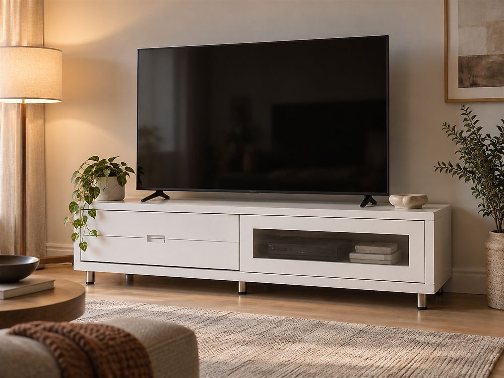 TV-Möbel PEMBORKE Weiß