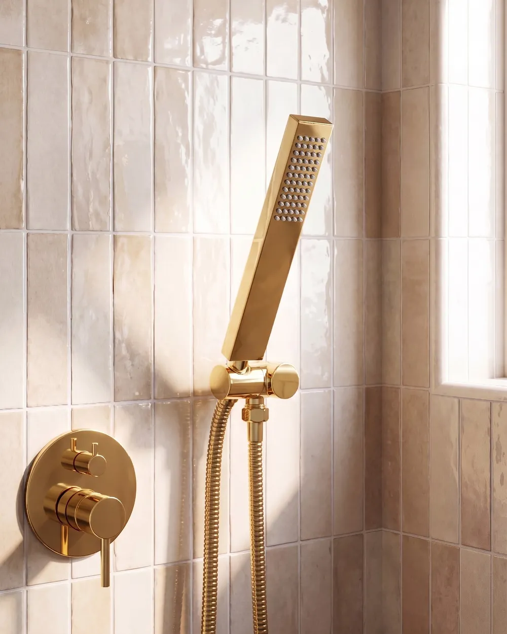 Shower Head TABACAL Brass Gold