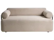 Sofa 2-Sitzer ELVA Bouclé Beige_1035615