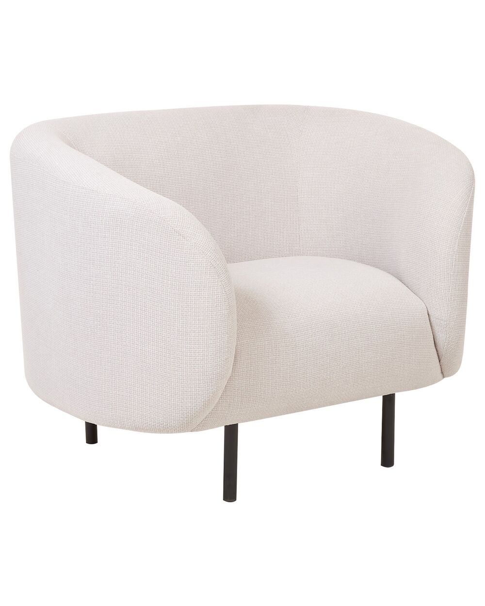 Armchair LOEN Fabric Light Beige