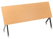 Zusammenklappbarer Schreibtisch BENDI 180 cm 60 cm Braun_1030741