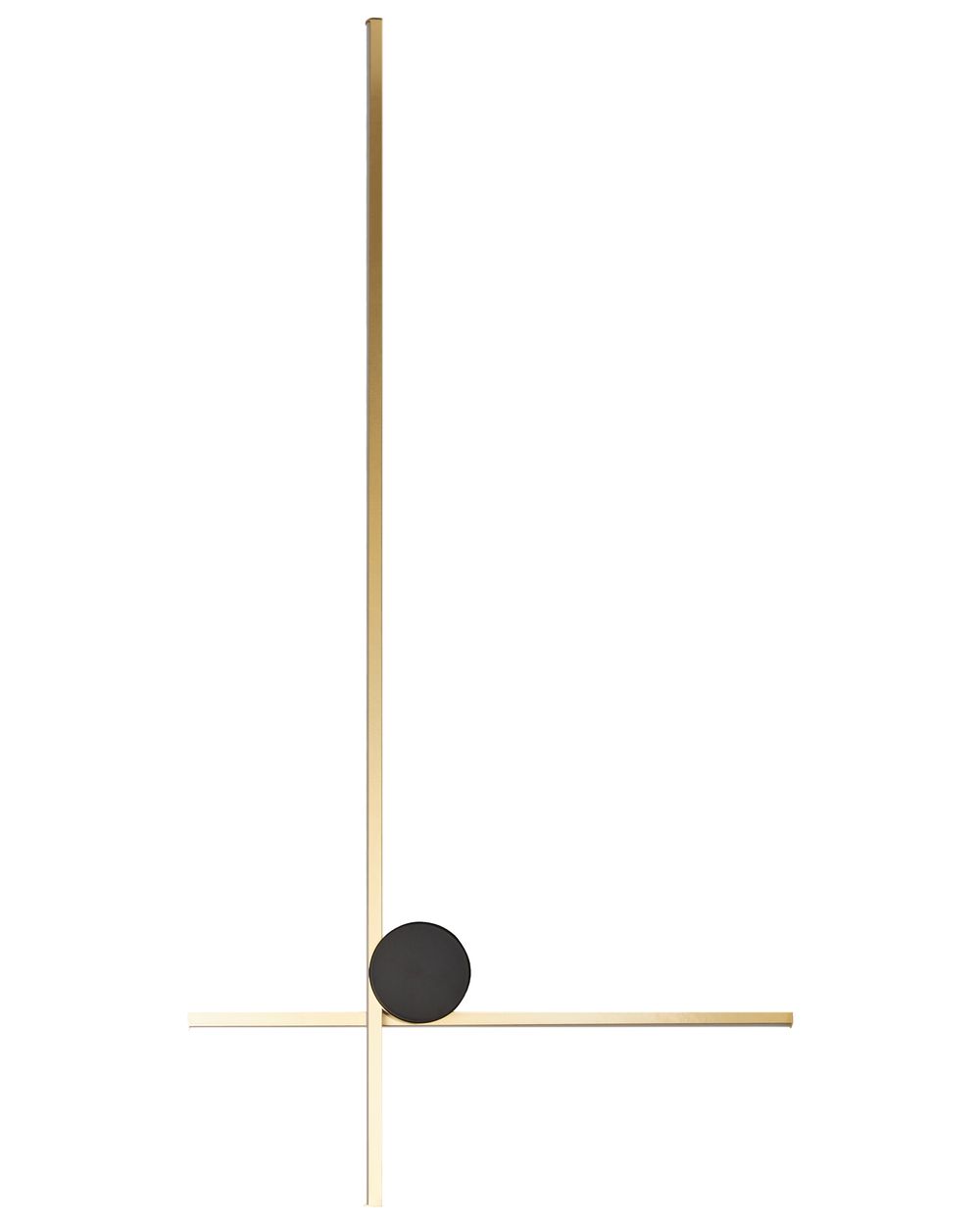 LED Wall Lamp NUEVO Metal Gold