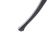 Outdoor Bistrotisch ANCONA 90 cm 90 cm Metall Schwarz_806915