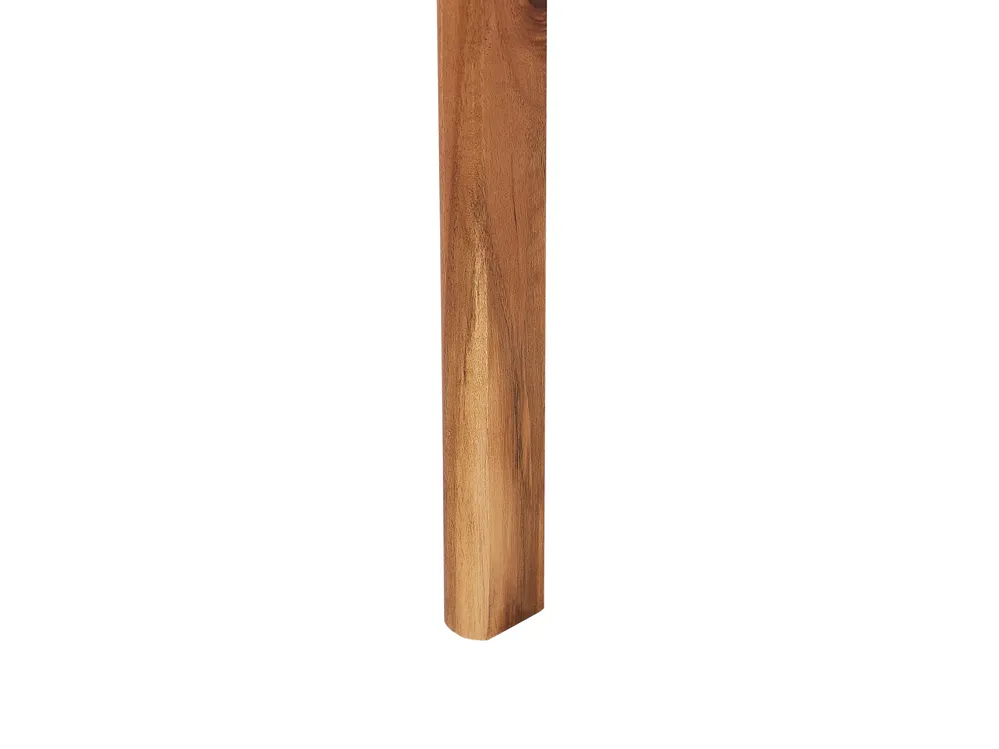 Gartenmöbel Set 6-Sitzer AGELLO mit Schirm (12 Optionen) Akazienholz Braun_924333
