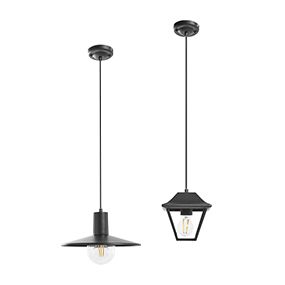 Buiten hanglampen