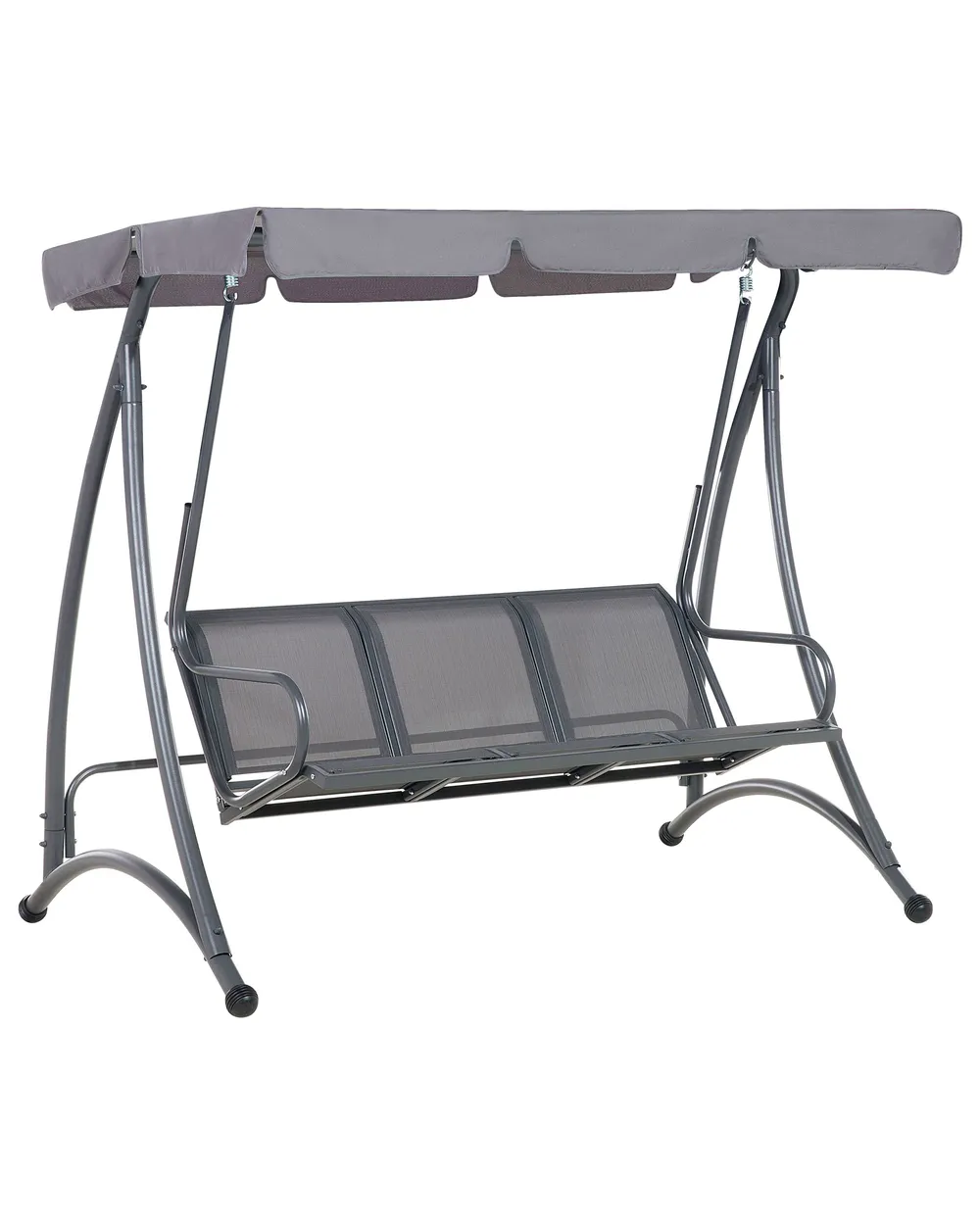 Hollywoodschaukel BOGART Metall Grau
