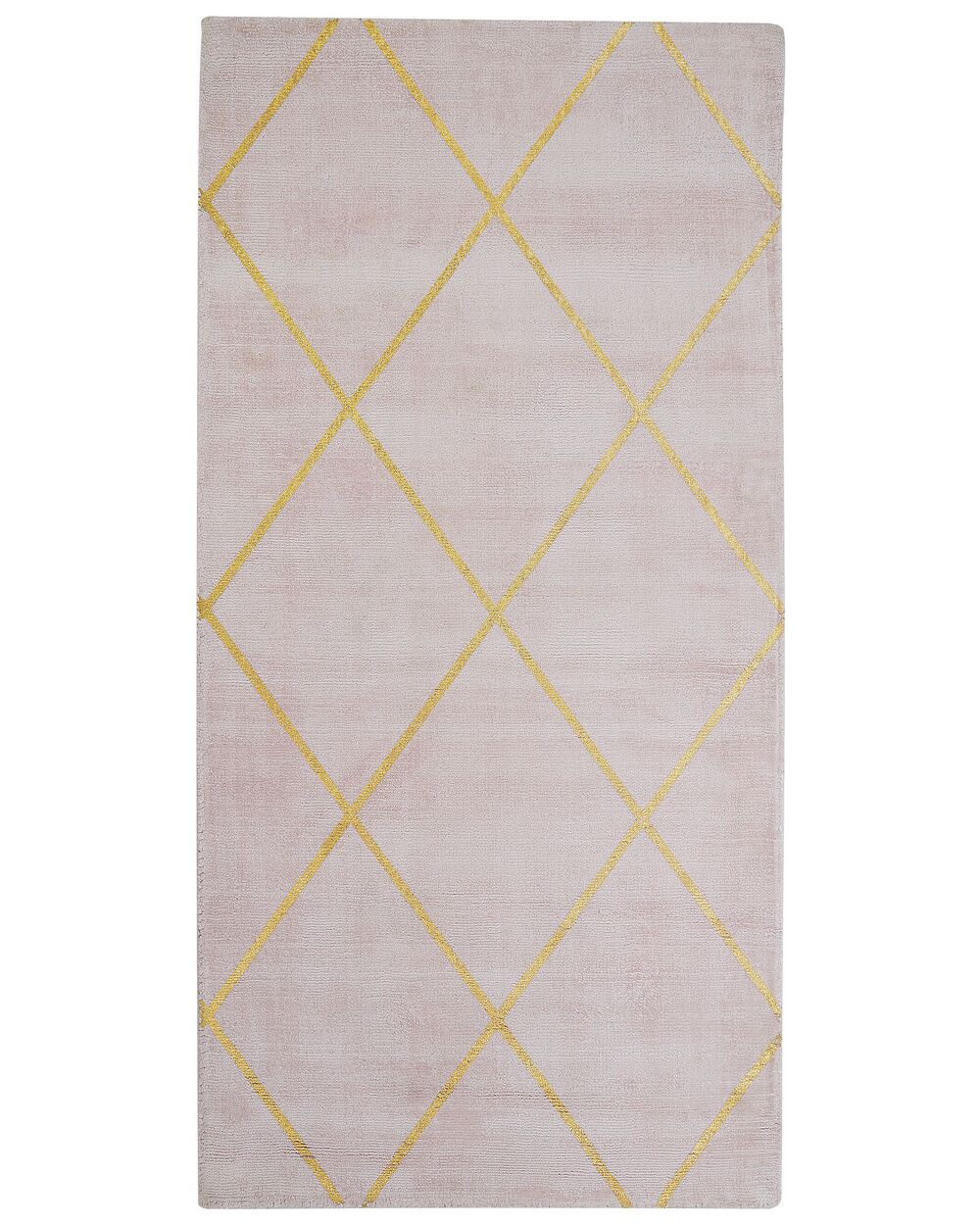 Rug ATIKE Pink 80 x 150 cm Viscose