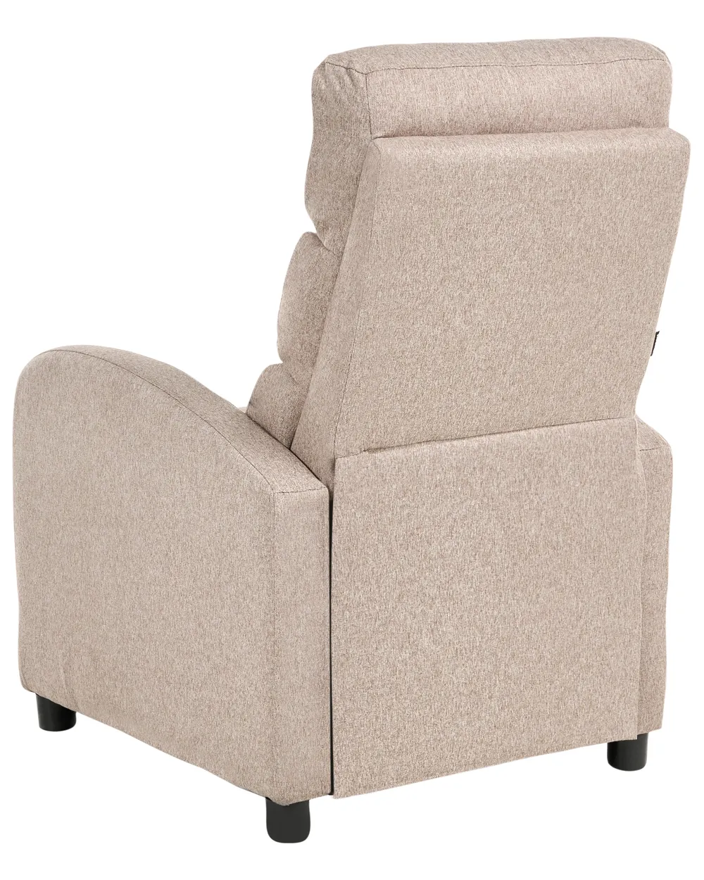 Fernsehsessel OTUS mit Fußstütze Stoff Taupe_1003314