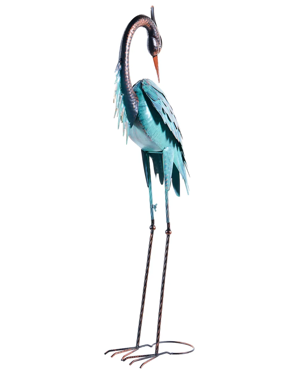 Gartenfigur 2er Set MALOLOS Reiher Blau_1083055