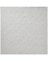 Teppich GANNETT Hellgrau 160 x 160 cm