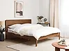 Bett mit Lattenrost BOISSET 180 x 200 cm Braune Esche