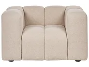 Bankenset 5-zits ANTOLA Bouclé Beige_1161583