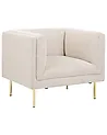 Sessel MOEN Stoff Hellbeige