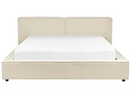 Wasserbett Cord LINARDS 180 x 200 cm Beige_980443