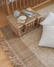 Rug DEDEMLI Beige 160 x 230 cm Jute_887420