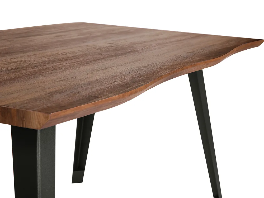 Esstisch WITNEY Dunkelbraun 160 cm 90 cm_755686