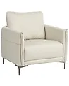 Sessel CILENS Stoff Hellbeige