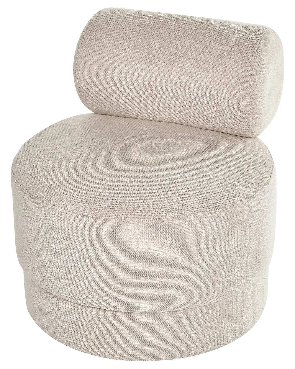 Drehsessel KARVIA  Stoff Hellbeige_1165209