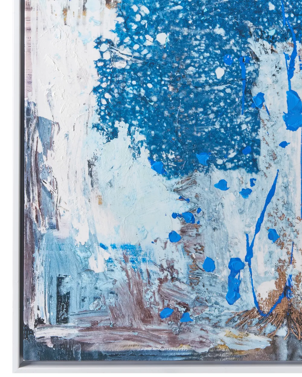 Canvas OMAGH Abstraktes Muster Blau_1071533