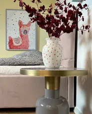 Canvas AFASSA 60 x 80 cm Animal Motif Pink_978245