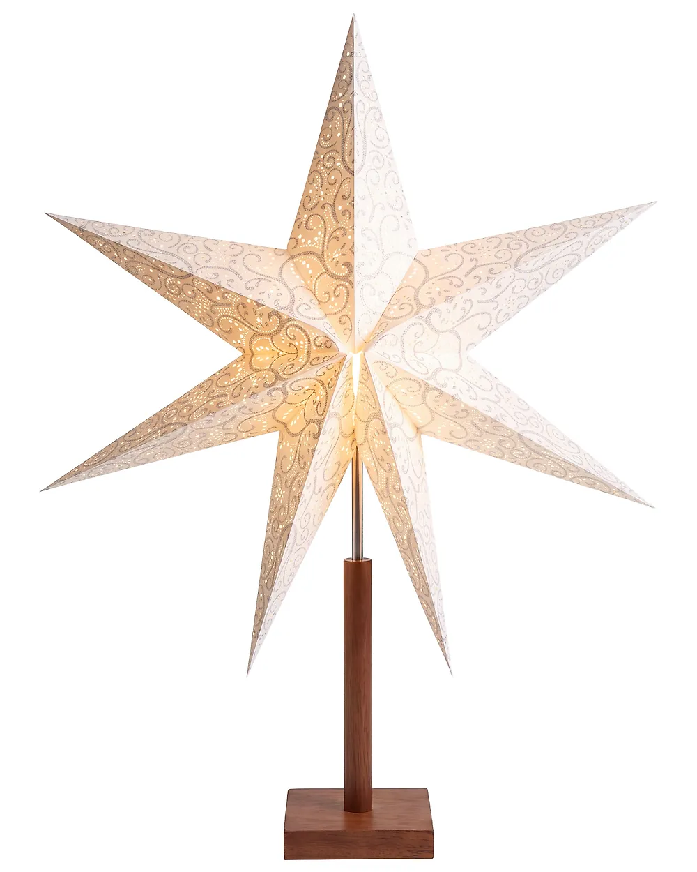 Adventsstern MANA 72 cm Silber