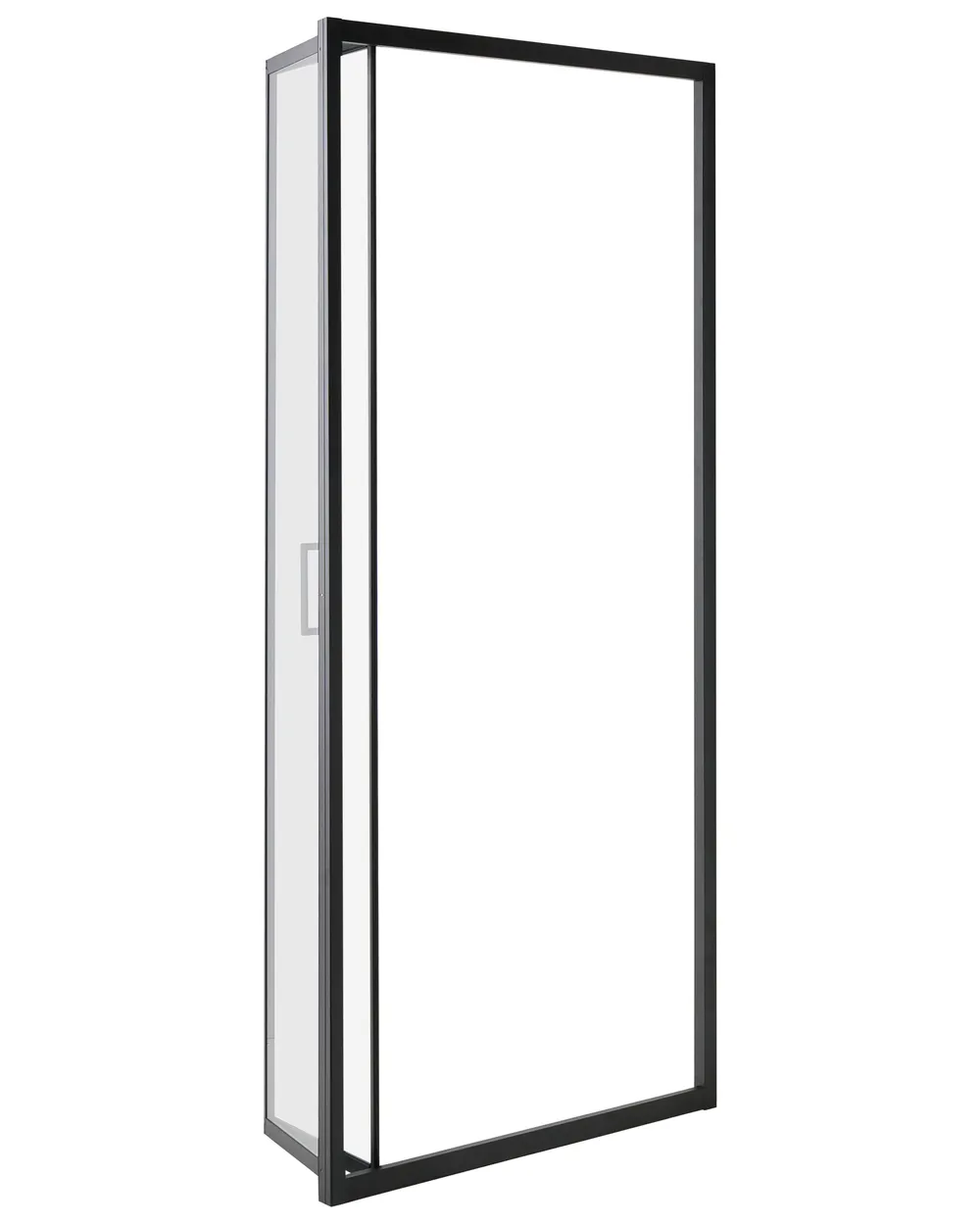 Faltbare Dusch­tür NELTUME 80 x 190 cm Schwarz_998908