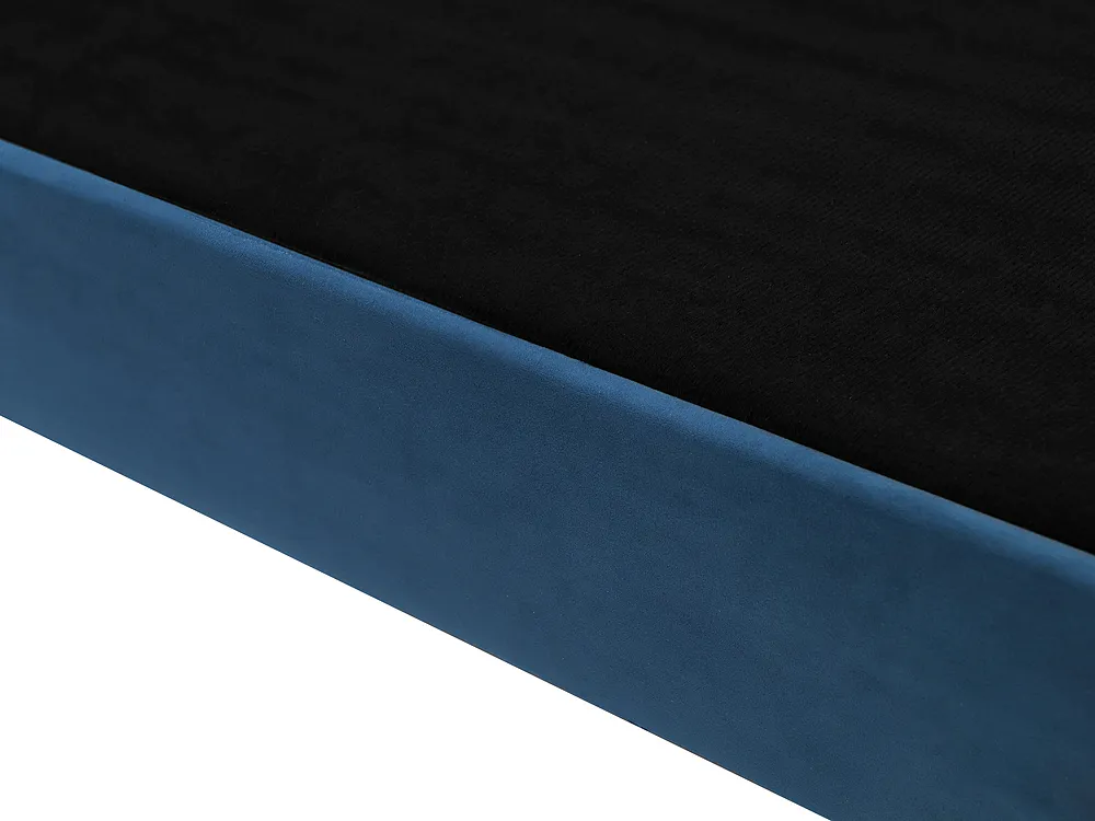 Sofa 3-Sitzer SKIEN Samtstoff Marineblau_1161538