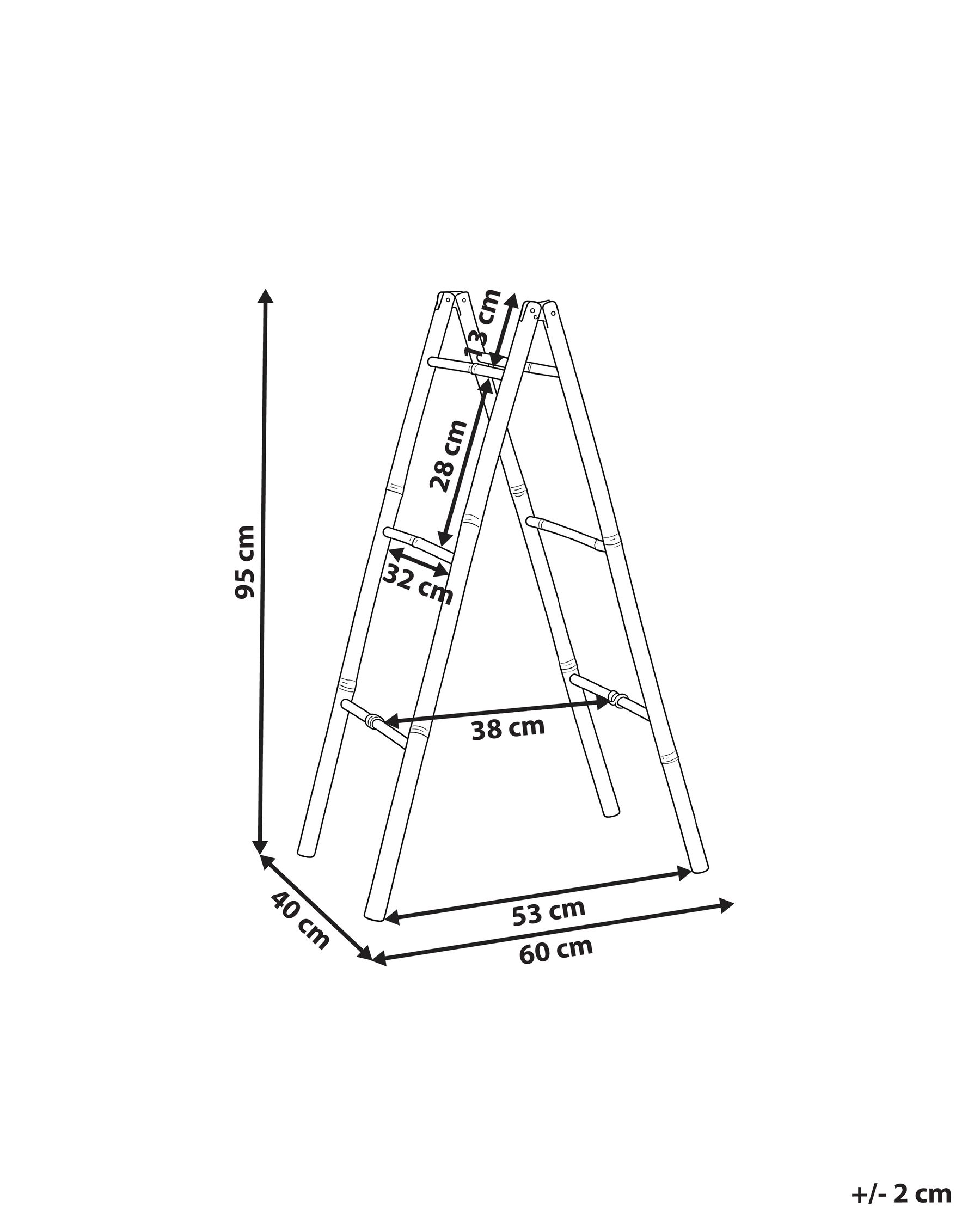Towel Stand MOJANDA Bamboo Natural_1039400