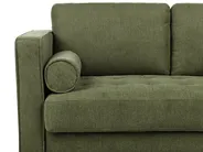 Sofa 2-Sitzer NURMO Stoff Dunkelgrün_896015