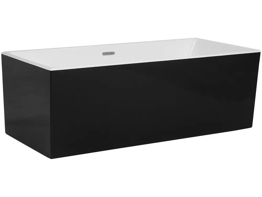 Baignoire îlot HAVANA 170 x 73 cm Noir/blanc Baignoire îlot HAVANA 170 x 73 cm Noir/blanc