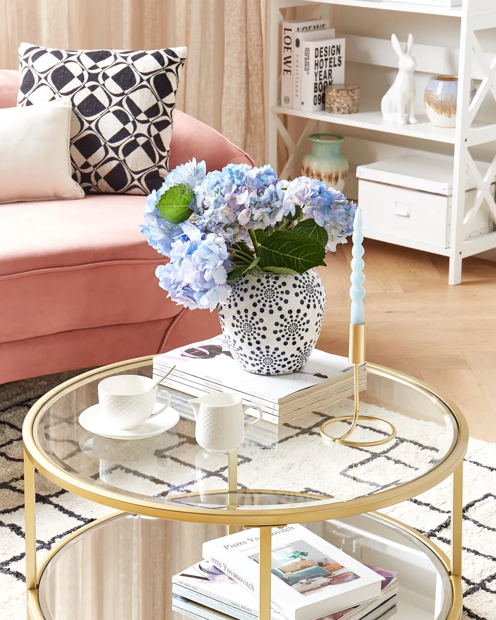 Couchtisch BIRNEY Sicherheitsglas Gold_851742