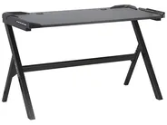 Gaming Desk DANVERS 120 cm 60 cm RGB LED Black_795730