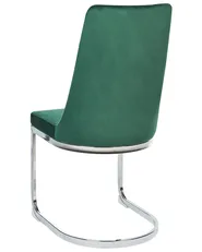 Esszimmerstuhl 2er Set ALTOONA Samtstoff Smaragdgrün_795760
