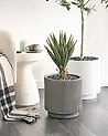 Blumenkübel DARIA 30 cm Taupe