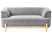 Sofa Set 5-Sitzer ALNOR Stoff Dunkelgrau_1009846